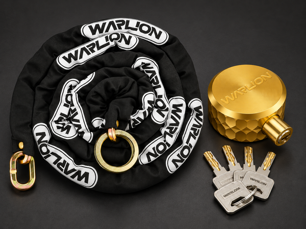 10 ft Security Chain & Puck Lock Kit | WARLION